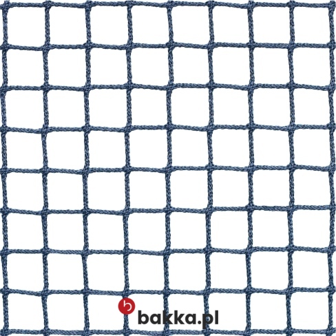 Siatka ochronna z elastycznego polipropylenu na wymiar do odgradzania pomieszczeń w kolorze zielonym, białym lub czarnym z oczkami 2x2 cm.