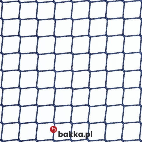 Zielona lub grafitowa siatka ochronna z polipropylenu o grubości 4 mm i oczkach 4,5x4,5 cm, dostępna na indywidualne zamówienie