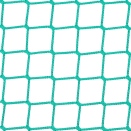 Siatka na regały - zabezpieczająca siatka ochronna o oczkach 4,5x4,5 cm i grubości 4 mm, dostępna na wymiar w wybranym kolorze // Siatka na regały