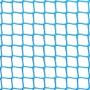 Siatka na naczepę do zabezpieczenia ładunku, wykonana z polipropylenowego tworzywa, dostępna w kolorach zielonym, niebieskim i czarnym, sprzedawana na wymiar. // Siatka na naczepę