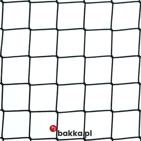 Zielona lub czarna siatka ochronna na wymiar z plecionego tworzywa do aranżacji ogrodu z oczkami 10x10 cm