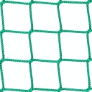 Siatki zabezpieczające do przyczep w rozmiarze dostosowanym do Twoich potrzeb, wykonane z polipropylenu w kolorze zielonym z obszyciem i oczkami o wymiarach 8x8 cm. // Zabezpieczenie Przyczep