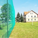 Siatka ochronna o oczkach 6x6 cm i wysokości 4 metrów do wyłapywania piłek // Piłkochwyty