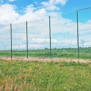 Piłkochwyty // Piłkochwyty sportowe z siatką polipropylenową w wybranym kolorze // Bakka