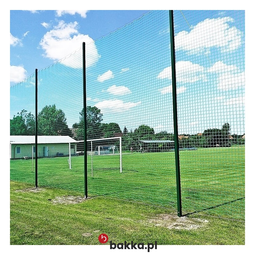 Piłkochwyt 6m wysokości // Piłkochwyt o wysokości 6 metrów z siatką o oczku 10x10 cm