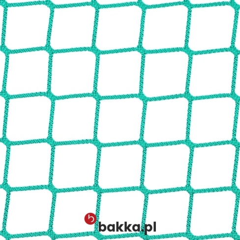 Siatka ochronna na wymiar z polipropylenu - elastyczna siatka pleciona o oczkach 4,5x4,5 cm i grubości 4 mm