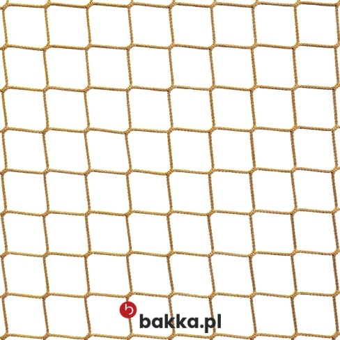Zielona siatka zabezpieczająca na lawetę z polipropylenu o grubości 3 mm i oczkach 4,5x4,5 cm, dostępna w wielu kolorach, sprzedawana na wymiar według potrzeb klienta.