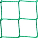 Elastyczna siatka zabezpieczająca do transportu na doka w kolorze zielonym z oczkami 10x10 cm // Siatka na doka