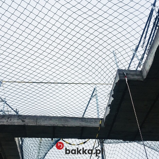 fotografia siatki o gęstym oczku w Bakka