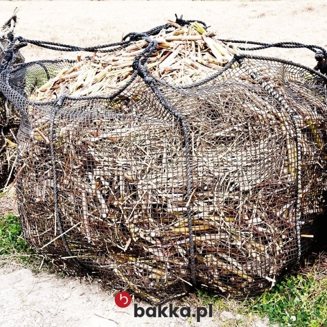  Bakka - Siatka do przykrycia i zabezpieczenia kubłów w śmietniku 
