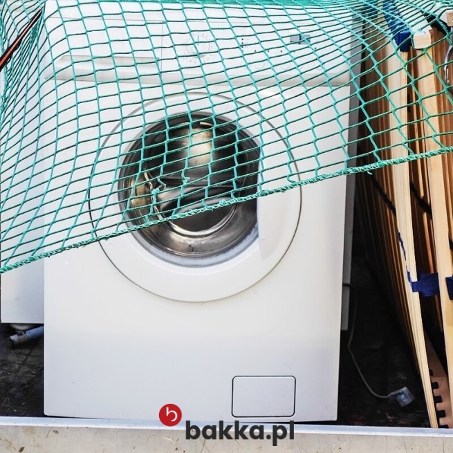  Bakka - Siatki na śmieci z polipropylenu o małych oczkach zabezpieczające do samodzielnego przycięcia 