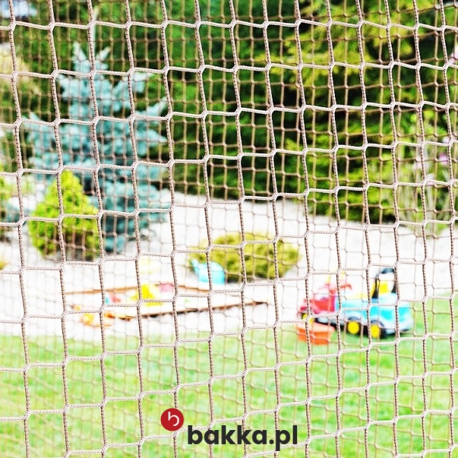   Bakka - Siatki Ogrod Domowy - elastyczna siatka ochronna z tworzywa na wymiar do zabezpieczeń o oczkach 4,5x4,5 cm 