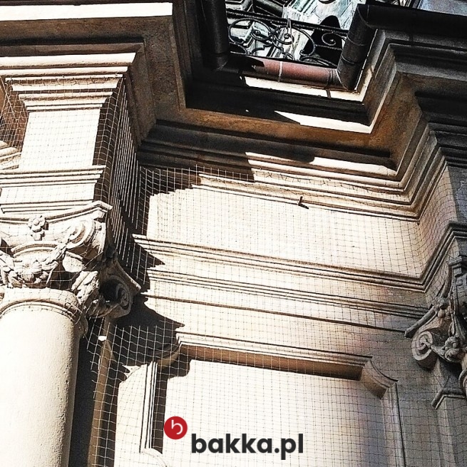  Bakka - Siatka zabezpieczająca z polipropylenu o małych oczkach 1x1cm do ochronnych konstrukcji - materiałowa siatka ochronna do zabezpieczeń i zabezpieczenia powierzchni 