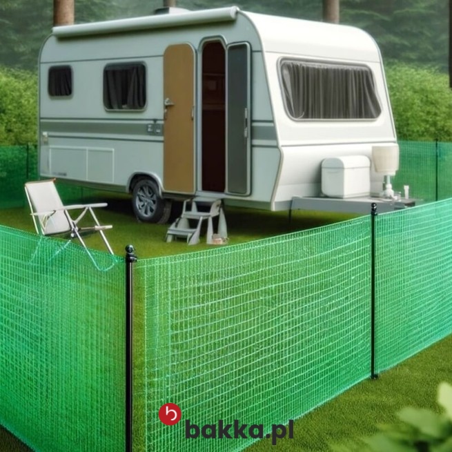  Bakka - Ogrodzenie kempingu dla psa - Ogrodzenie dla zwierząt na kempingach 