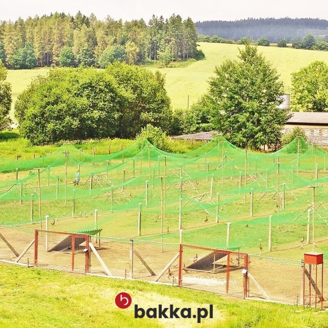 Siatka ochronna pleciona z materiału na metry do zabezpieczeń w Bakka