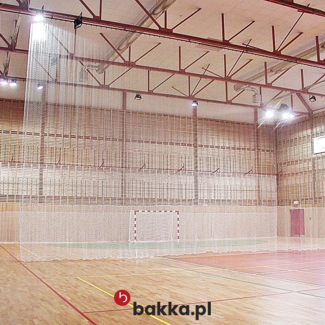   Bakka - Siatki Sportowe - siatka zabezpieczająca z polipropylenu o małych oczkach i grubości 2mm, dostępna w różnych kolorach na indywidualne zamówienie 