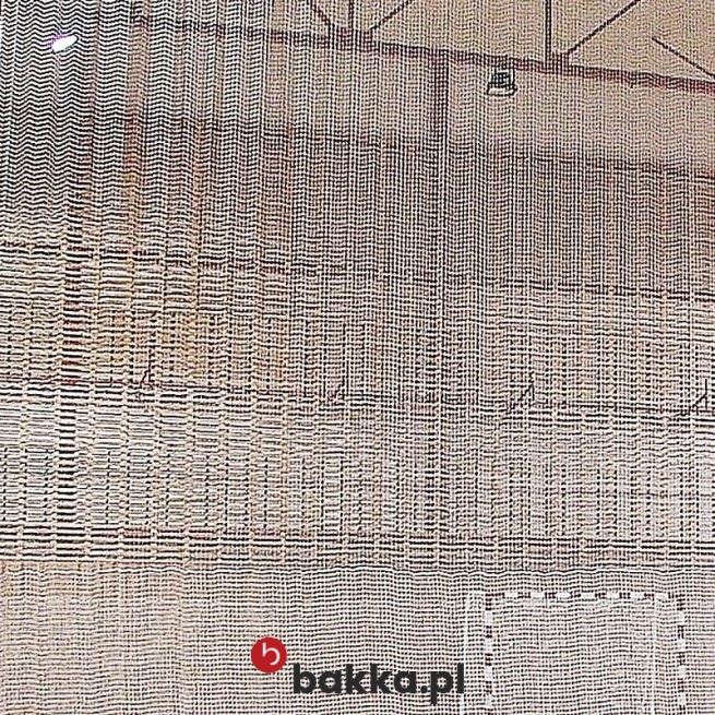 siatka o gęstej strukturze oczek w Bakka