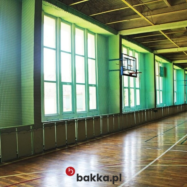   Bakka - Siatki ochronne na okno polipropylenowe na wymiar, elastyczna i tekstylna siatka linowa o wielkości oczka 4,5x4,5 cm, dostępna w różnych kolorach. 