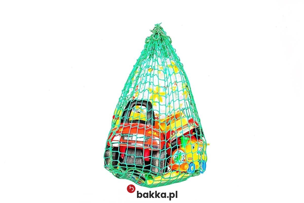   Bakka - Worek na zabawki - siatkowy worek z małym oczkiem do przechowywania i segregowania produktów w celu zabezpieczenia przedmiotów w magazynie 