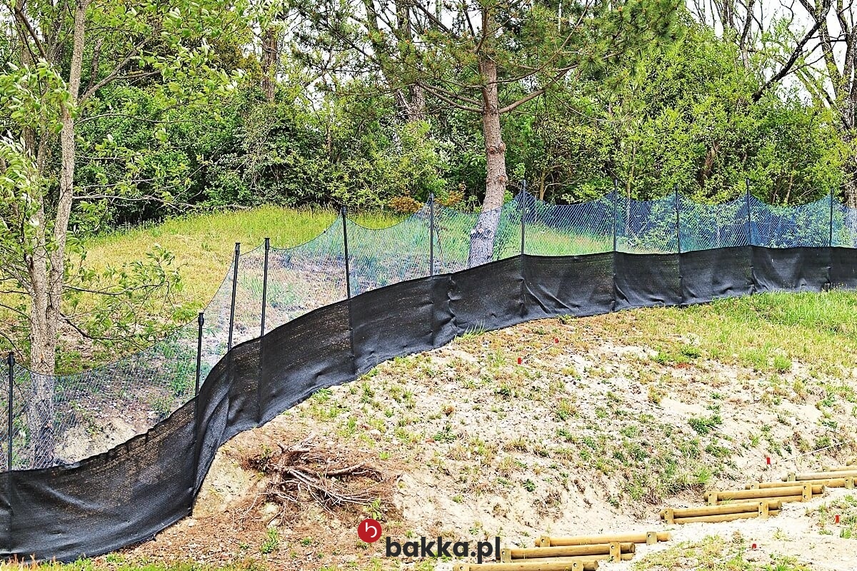  Bakka - Siatki ochronne ogrodów uprawnych w rozmiarze według życzenia klienta, siatka zabezpieczająca z tworzywa o oczkach 10x10 cm, pleciona siatka tekstylna elastyczna, do indywidualnych rozmiarów 