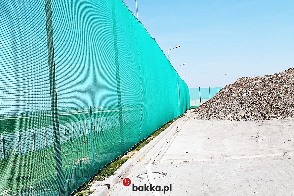  Bakka - Siatki do przykrycia styropianu na placu 