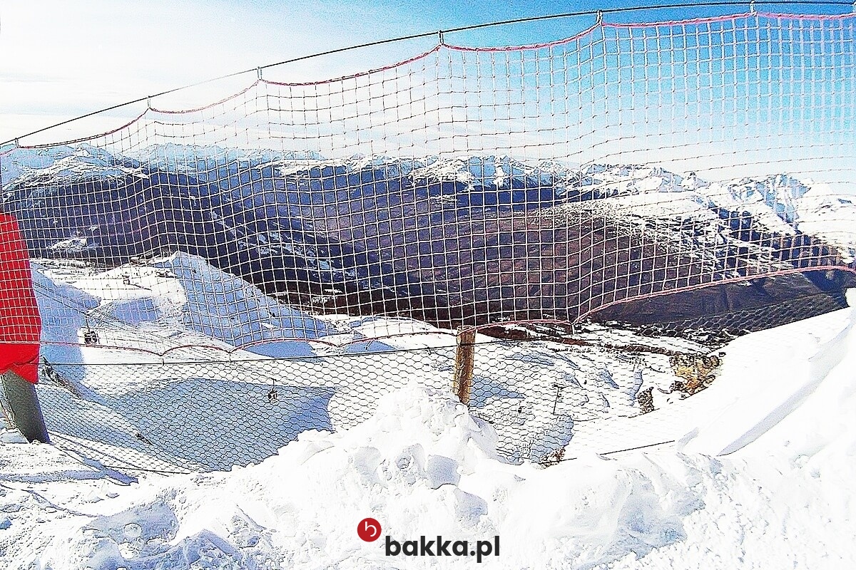   Bakka - Siatki na stoki narciarskie - materiałowa siatka ochronna o małym oczku 1x1 cm do tworzenia zabezpieczeń na wymiar 