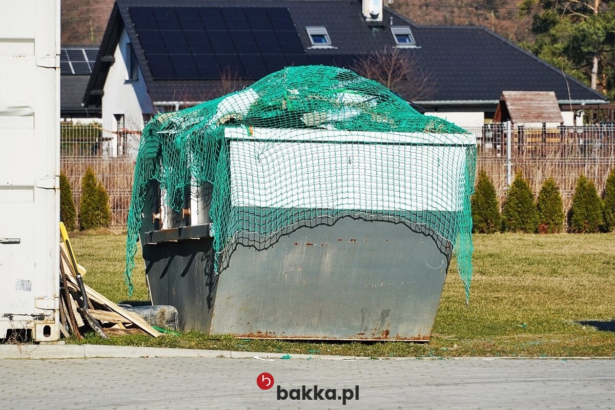  Bakka - Siatka na mały kontener 2 m³ 