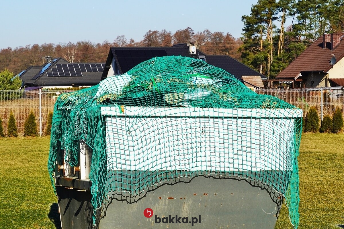   Bakka - Siatki Kontener Muldy do zabezpieczeń na wymiar z tworzywa o małych oczkach 10x10 mm i grubości 2 mm, dostępne w wybranym kolorze i rozmiarze 